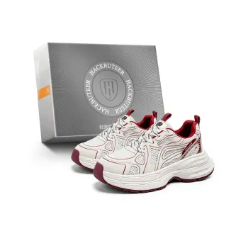 HACKBUTEER Low Top Chunky Sneakers Men's Box Included