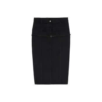 Jacquemus La Jupe De Nimes Criollo 'Light Blue/Tabac'
