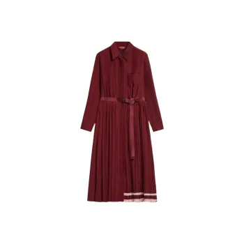 MaxMara Long Sleeved Dress Women's Red