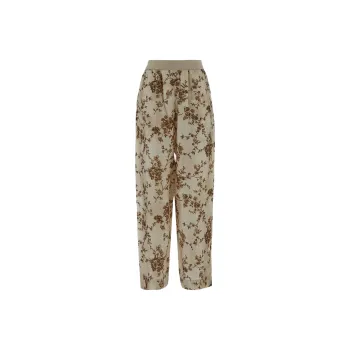 UMA WANG Floral print Trousers