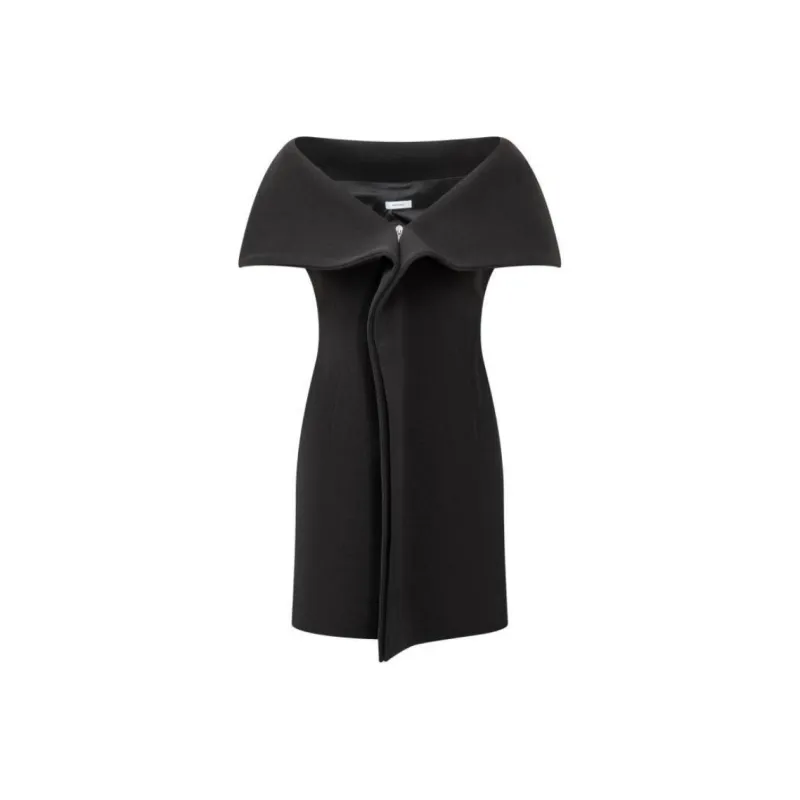 Ferragamo Off-The-Shoulder Mini Dress-0
