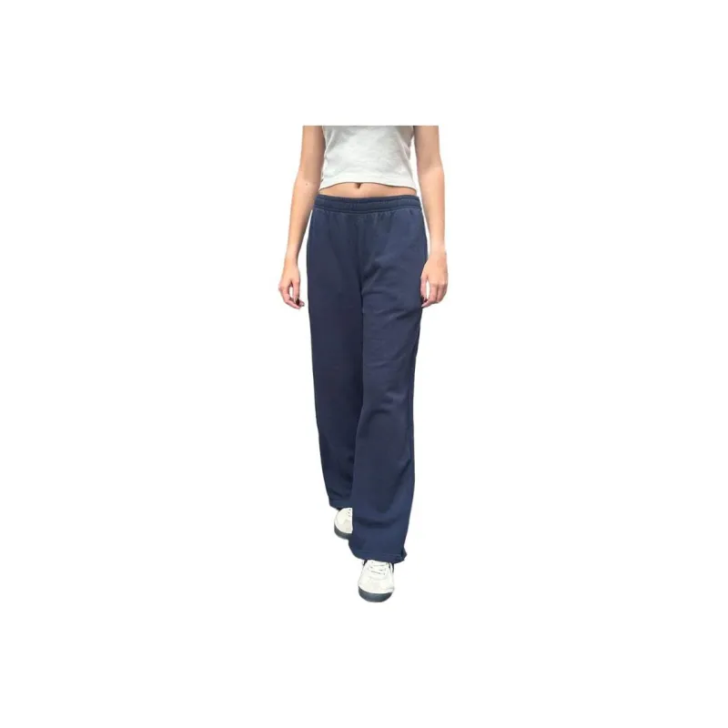 Brandy Melville Knitted Sports Pants Women's Marine Blue-0