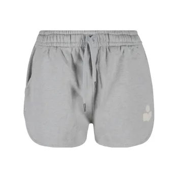 ISABEL MARANT Logo Printed Drawstring Track Shorts