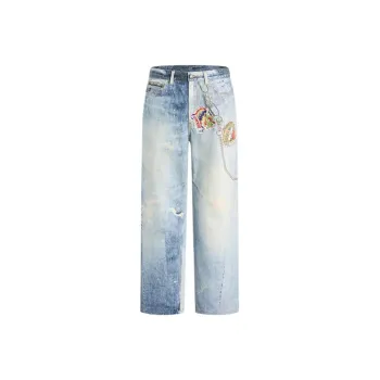 Ed Hardy SS25 Jeans Men's Indigo
