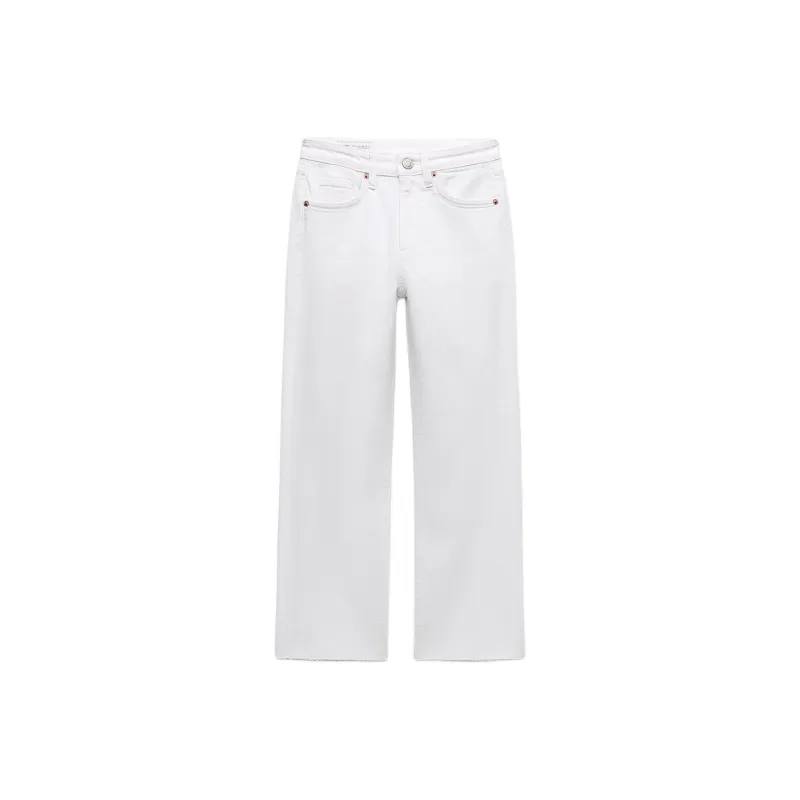 ZARA Jeans Women's White-0