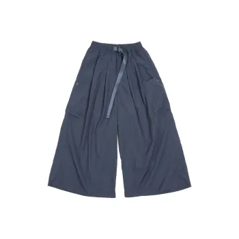MADEN Casual Pants Women's Navy Blue