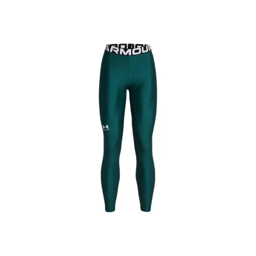 Under Armour HeatGear® Leggings Women's Peacock Green