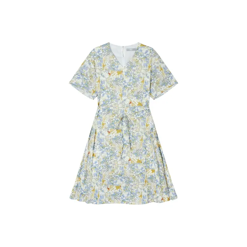 DIALOGUE Short Sleeved Dress Women's Dialogue-0