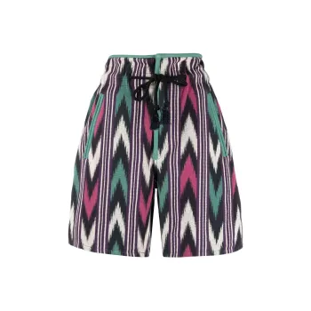ISABEL MARANT High Waist Drawstring Shorts