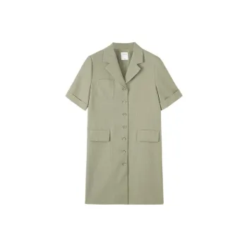 THE SEA LIFE Shift Dress Dress Shimmer Green