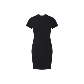 Stella McCartney Short Sleeved Dress Women's Black