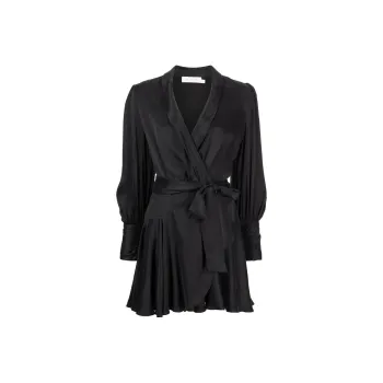 Zimmermann Long-Sleeved Dresses Women's Black