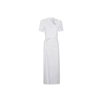 Paco Rabanne Jersey Long Piercing Dress