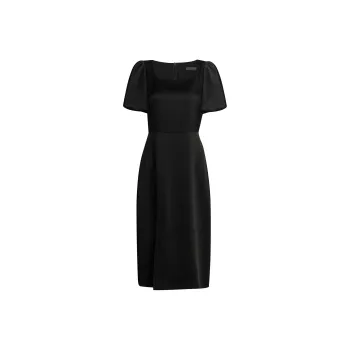 ROEYSHOUSE Short Sleeved Dresses Women's Black