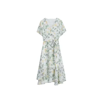 EIDOLON GRAIN Short Sleeved Dress Women's Green