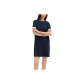 Navy Blue/White