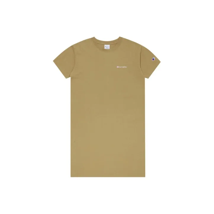 Champion Crew Neck Loose Fit Short Sleeved Dress Japan Version Women's-10