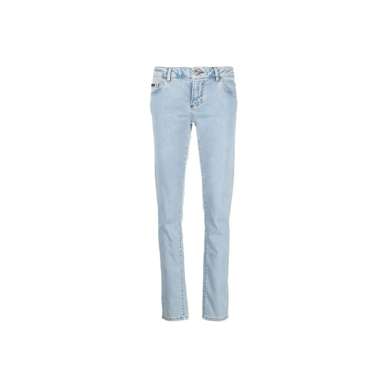 PHILIPP PLEIN Light wash Slim cut Jeans-0