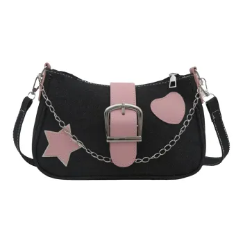 TOUTSEUL YOLO Nylon Underarm Shoulder Bag Women's Multicolor