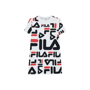 FILA Short Sleeved Dress Women's White