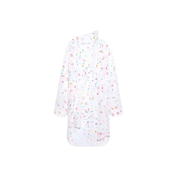 Balenciaga Long-Sleeved Dresses Women's Pink