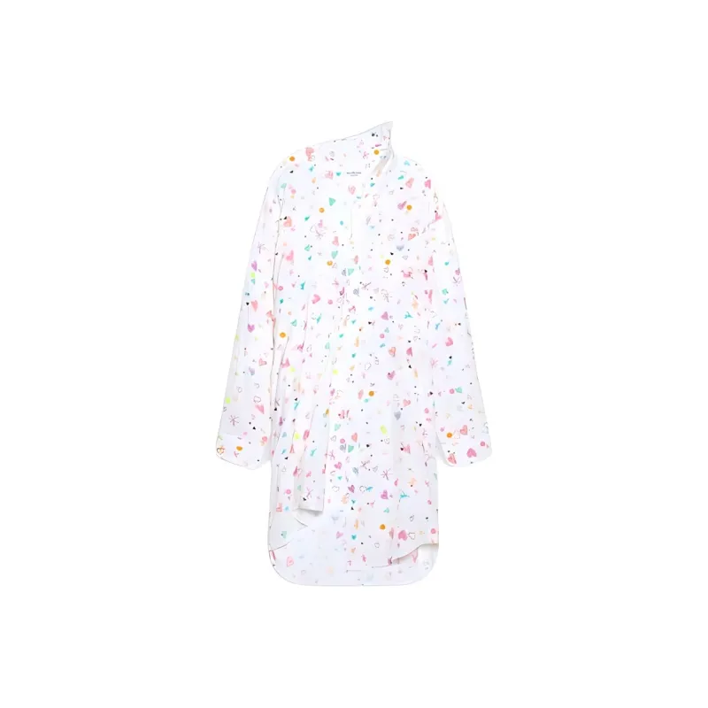 Balenciaga Long-Sleeved Dresses Women's Pink-0