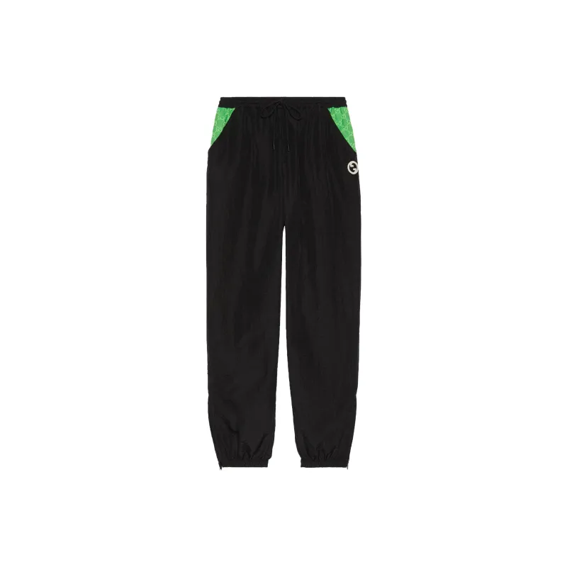GUCCI Monogrammed Trousers-0