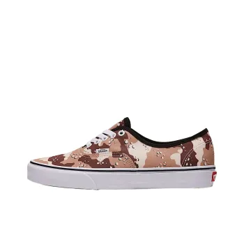 Vans Authentic Low Top Skateboard Shoes Unisex Camouflage