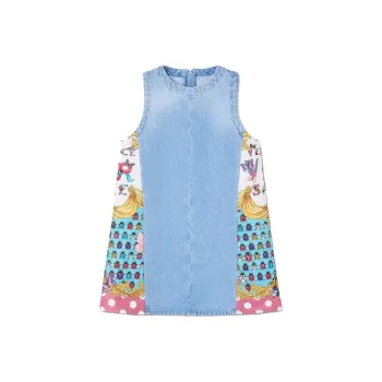 VERSACE X Dua Lipa Butterflies Denim Mini Dress