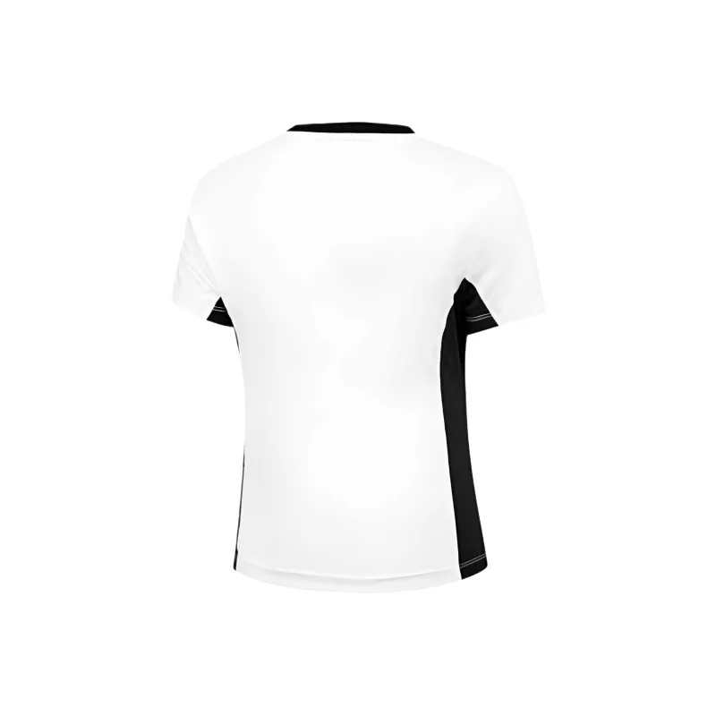 QIAODAN Sports Life Collection SS25 T Shirt Women's Jordan White/Black-1