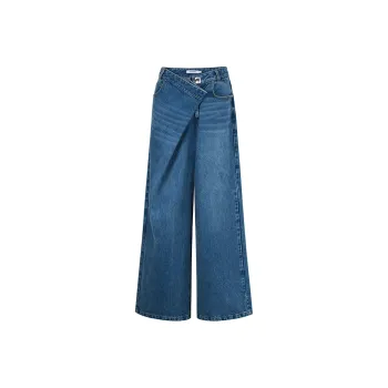 CALVINLUO Jeans 011 Women's Blue
