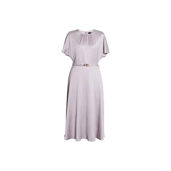 ROEYSHOUSE Short Sleeved Dresses Women's Light Purple