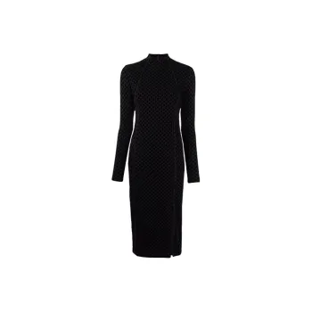 OFF-WHITE FW21 Long-Sleeved Dresses Women's Black