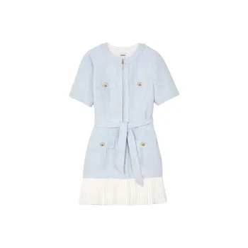 Sandro Tweed Mini Dress