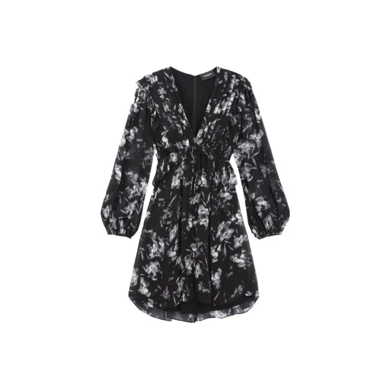 THE KOOPLES Long-Sleeved Dresses Women's Black-0