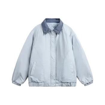 PAZZO American Loose Fit Warm Versatile Casual Puffer Jacket Unisex