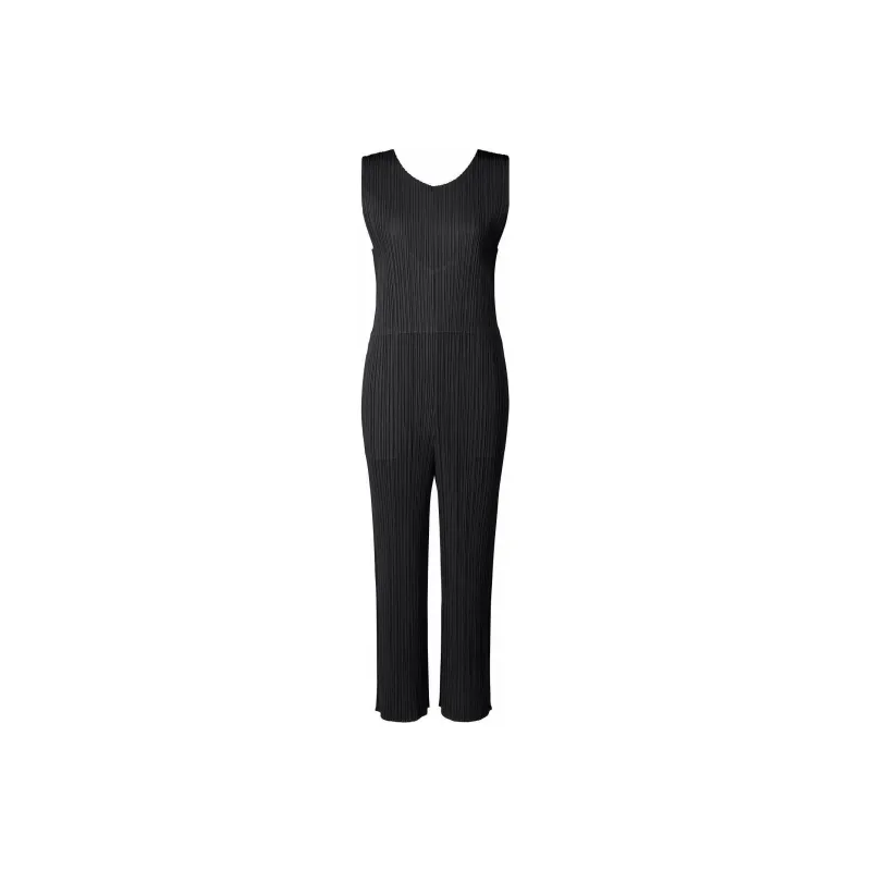 PLEATS PLEASE ISSEY MIYAKE Jumpsuits Women's Black-0