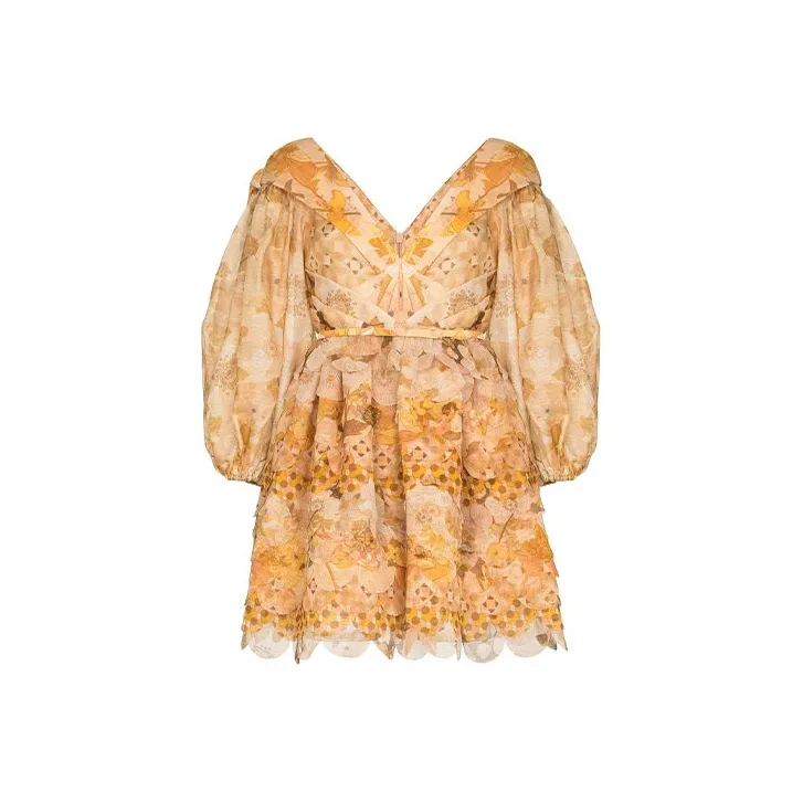 Zimmermann Tempo Puff sleeve Dress-0