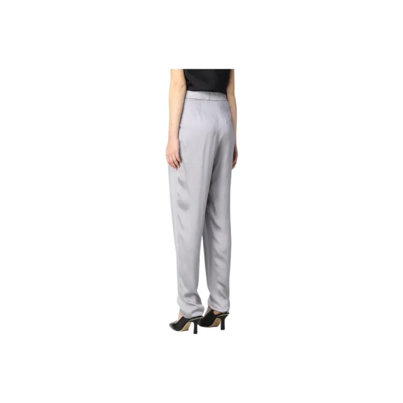 EMPORIO ARMANI High Waist Tailored Pants-4