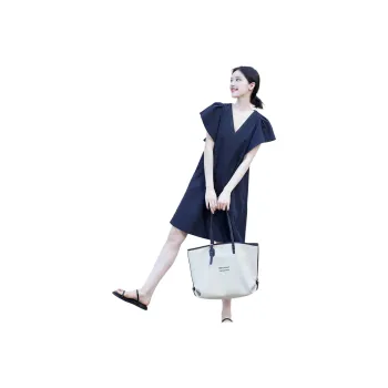 Wbwq Short-Sleeved Dresses Women's Multiple Colors