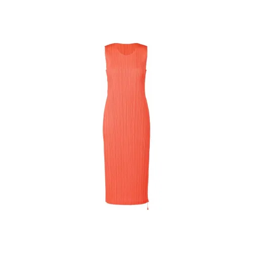 PLEATS PLEASE ISSEY MIYAKE Monthly Colors: April Pleated Midi Dress
