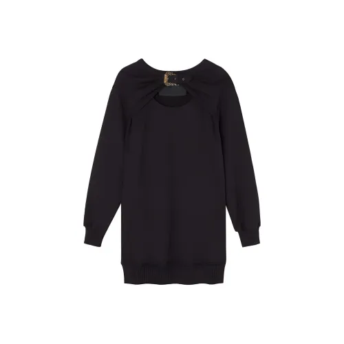 VERSACE JEANS COUTURE Buckled Long Sleeved Dress