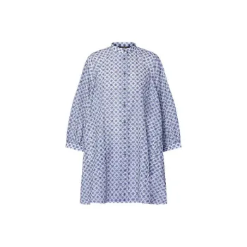 LOUIS VUITTON SS24 Long Sleeved Dresses Women's Blue