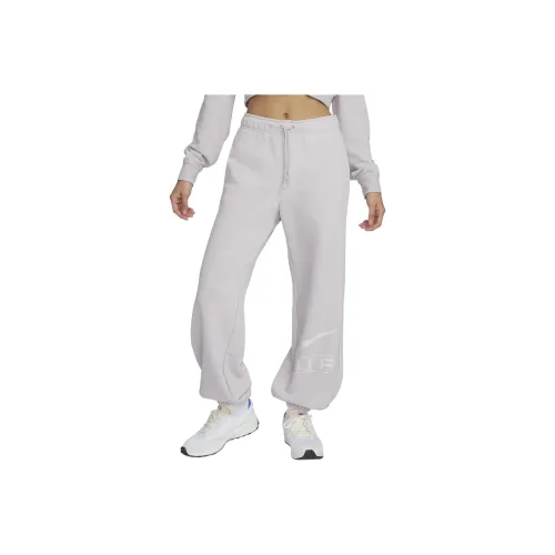 Nike Knitted Sweatpants Women's White Gold Purple