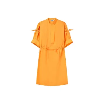 FILA Short Sleeved Dresses Women's Orange