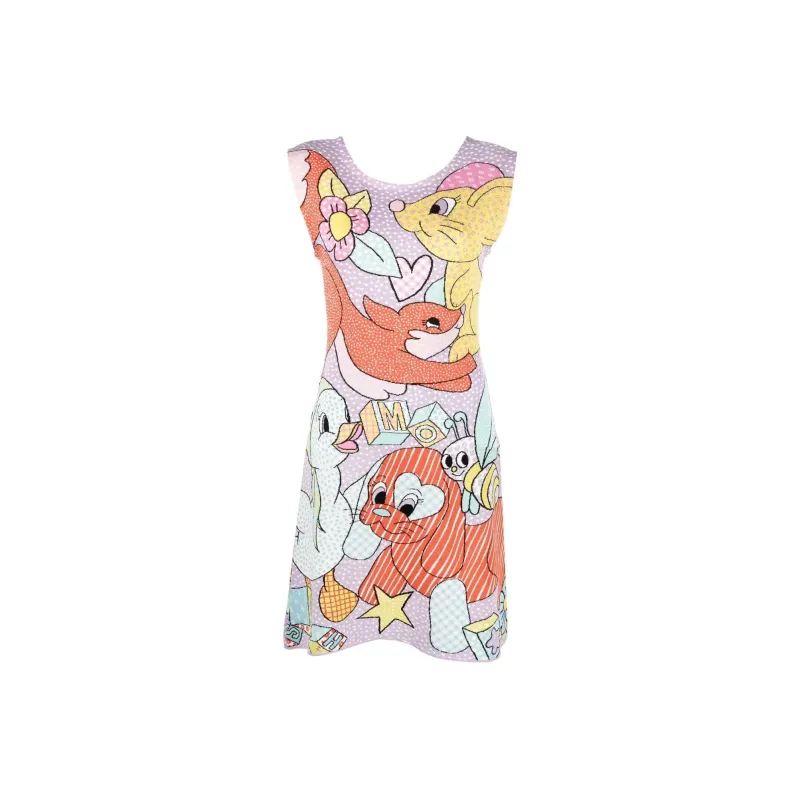 MOSCHINO Sleeveless Dresses Women's Multicolor-0