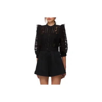 Self portrait Jumpsuits Women's Classic Black