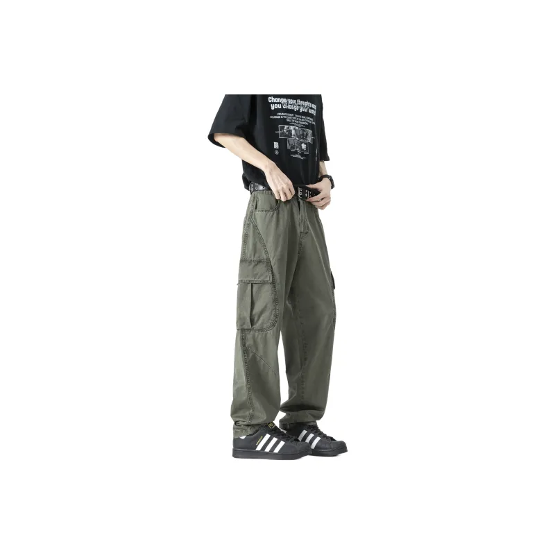 ROBINHOOD Casual Pants Unisex Khaki-6