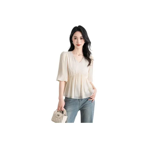 Shavani Shirt Women's Creamy Apricot