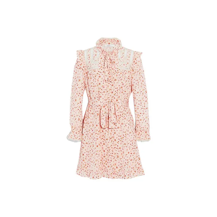 COACH Long Sleeved Dresses Women's Pink-0
